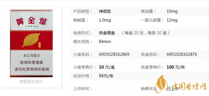 黃金葉喜滿堂硬盒多少錢？黃金葉喜滿堂硬盒市場價格2020