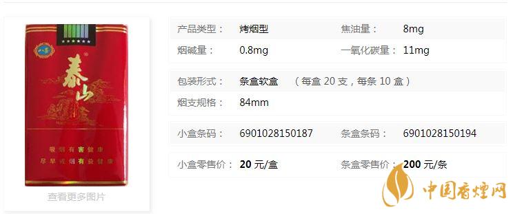 泰山八喜軟紅多少錢？泰山八喜軟紅價格及參數(shù)一覽2020