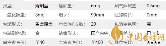 冬蟲(chóng)夏草中支香煙